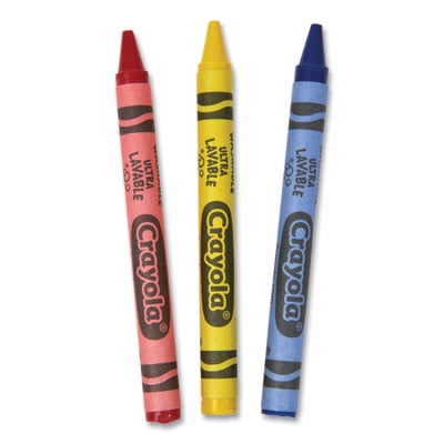 Crayola Washable Crayons, 360 Count Box – Bulk Assorted Colors for Creative & Hospitality Spaces
