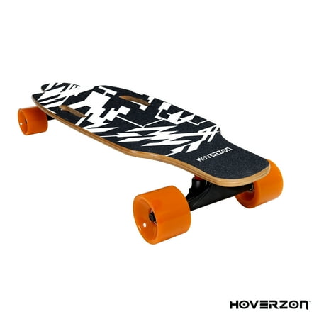 Hoverzon Hoverjet Electric Skateboard \u2013 Motorized Longboard with Wireless Remote  Walmart.com