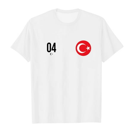 

Yzengfg Toddler Soprt Boys Girls Turkey Sport Prints Short Sleeve T Shirt Tops Clothes Girls Tops Tees & Shirts 6-7 Years