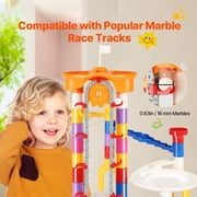 KFFKFF Marble Run Set, 230 Pieces Including Motorized Lift, Accompanied by 15 Plastic Marbles, Ingenious Maze Construction Brain Teaser, Enlightening Racing Track STEM Plaything