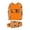 02 Orange (Woman), variant on 2 PC Family Pajamas Matching Sets Halloween Costumes Pumpking Graphic Loungewear Pjs Matching Sets for Women Casual Printed Long Sleeve Tops with Bottom Outfits qILAKOG Size XL