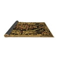 thumbnail image 2 of Ahgly Company Indoor Square Medallion Brown French Area Rugs, 6' Square, 2 of 4