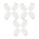 thumbnail image 1 of 12 cuentas para guitarra clásica, cuentas de puente de 3 agujeros, cuentas de puente para cuerdas de guitarra. Blanco, 1 of 9