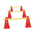 thumbnail image 4 of Mornei Adjustable Obstacle Training Set Interactive for Running Pet Exercise Sports 3Pcs, 4 of 8