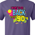 thumbnail image 4 of Inktastic I Want to Go Back to the 90's T-Shirt, 4 of 5