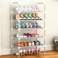 thumbnail image 3 of Étagère à Chaussures Multi-Couches Rangement pour Chaussures Dortoir Étagère à Chaussures Rangement Étagère à Chaussures Multi-Couches Plastique Empilable Respirant Forte Capacité de Compression, 3 of 5