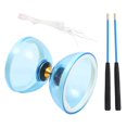 thumbnail image 1 of Juguetes de Diabolo Juegos de Malabares Diabolos Camping Cristal Fitness Truco Palos Vuelo Juguete Principiante Yoyo Chino Rodamiento, 1 of 8