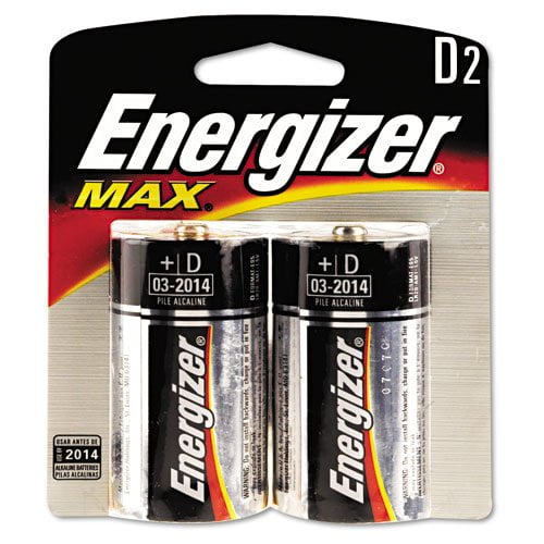 Energizer Premium Max Batteries D (per 2)