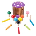 thumbnail image 3 of Juguetes Educativos Sunnimix Recolector de Setas de Madera para Niños, 3 of 8