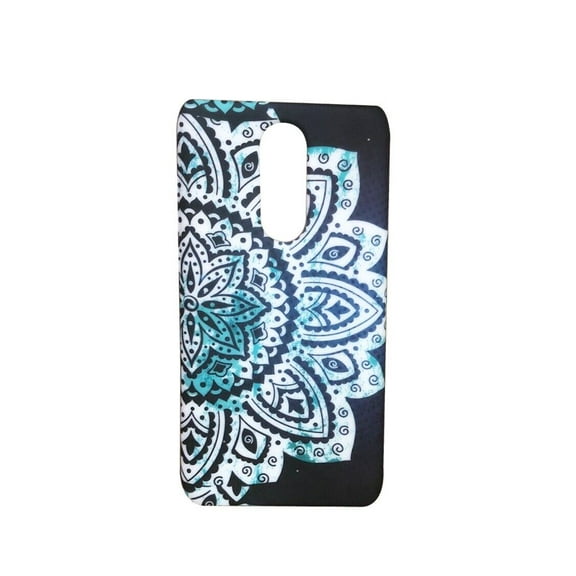 For LG Journey LTE L322DL / K30 2019 LM-X320 TPU 1-piece Flexible Skin Cover Phone Case - TPU Blue Abstract