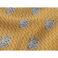 thumbnail image 5 of oneOone Viscose Jersey Mustard Yellow Fabric Abstract Block Sewing Material Print Fabric By The Yard 60 Inch Wide, 5 of 5