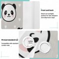 thumbnail image 4 of FREEAMG Cute Panda Blackout Curtains 84x42in,Theral Insulated Room Darkening Curtains Window Curtain Panels for BedRoom Bath Living Room, 1 Panel, 4 of 7