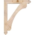thumbnail image 3 of Ekena Millwork 3 1/2"W x 28"D x 36"H Legacy Arts & Crafts Smooth Bracket, Douglas Fir, 3 of 4