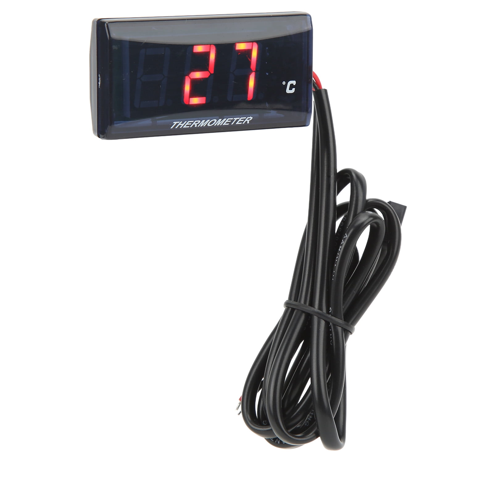 Motorcycle Water Temp Meter, Percise Digital Water Thermometer Easy