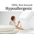 thumbnail image 3 of Highland Feather 725 Fill Power Canadian Hutterite White Goose Down Pillow - Soft Support - Queen Size - 500TC Pure Cotton Casing - 17 oz (1 Count), 3 of 8