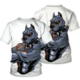 thumbnail image 2 of Camiseta con cuello redondo y estampado 3D para hombre, pantalón corto informal de manga corta, jersey de gran tamaño, ropa de calle a la moda para hombre, 2 of 4