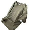 thumbnail image 2 of HUANBAI Men T Shirts Casual Wear For Outdoor Activities Comfortable Round Neck Classic Fit, 2 of 3