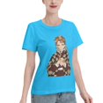thumbnail image 2 of T-Shirt Basique à Manches Courtes pour Femmes Demon Slayer Blade Tanjiro, 2 of 6