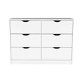 thumbnail image 4 of HomeRoots 42" White Four Drawer Dresser, 4 of 9