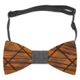 thumbnail image 1 of Men Bow Tie Handmade Groom Bow Tie Adjustable Bow Tie For Wedding Party Dinner, 1 of 4