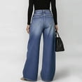 thumbnail image 5 of Taqqpue Women Baggy Jeans Casual Wide Leg High Waist Pants Loose Fit Plus Size Denim Pants with Pockets for Women, 5 of 8