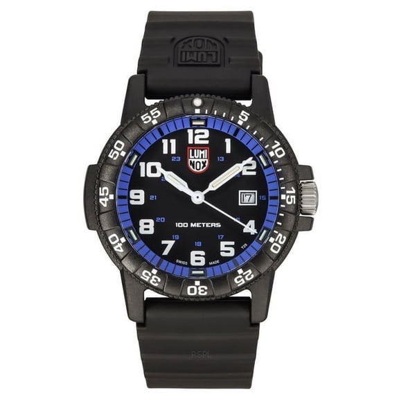 Men's Luminox Leatherback Sea Turtle Giant Black 44mm Watch XS.0324