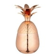 thumbnail image 2 of Bar Lux 2 oz Copper-Plated Stainless Steel Pineapple Tumbler - 2 1/2" x 2 1/2" x 4" - 1 count box, 2 of 10