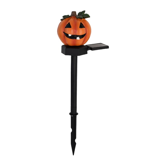 Lámpara LED 3D Halloween Con Esqueleto Solar Yoga Calavera Y Calabaza Al