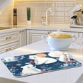 thumbnail image 6 of Polar Bears Apples Leaves Dish Drying Mat Dish Drainer Rack Mats Water Absorbent Non-Slip Easy Clean Heat Resistant for Kitchen Counter, 6 of 8