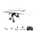 thumbnail image 2 of Dyegold DIY Paper Airplane Kit with Gyroscope Stabilizer Dual Propeller Remote Control Foldable Flight Stick Toy Mini Fixed Wing Drone for Outdoor Fun, 2 of 8