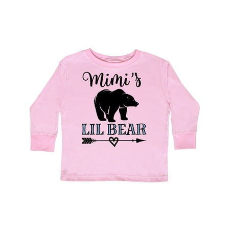 

Inktastic Mimi Lil Bear Grandson Gift Gift Toddler Boy Girl Long Sleeve T-Shirt