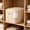 Beige, variant on Double-Layer Clear Window Storage Bag, Large Capacity Foldable Organizer for Down Jackets, Quilts & Bedding
