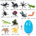 thumbnail image 2 of 12 Pcs Prefilled Easter Eggs Filled with Insect for Easter Basket Stuffers, Easter Theme Party Favors, Easter Eggs Hunt and Prank Fillers Supplies, 2 of 5