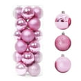 thumbnail image 2 of 24PC Christmas Ornaments Christmas Decorations Tree Mini Easter Decorations Easter Flowers Fresh Cut Christmas Decorations Set Christmas Mailbox Garland Rosary Beads for Car, 2 of 3