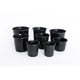 thumbnail image 2 of Zhuge 10 piezas de maceta de plántula de galón negro, base de plántula, planta leñosa, maceta gruesa negra para plántula de 8,66 x 8,27 pulgadas, 2 of 4