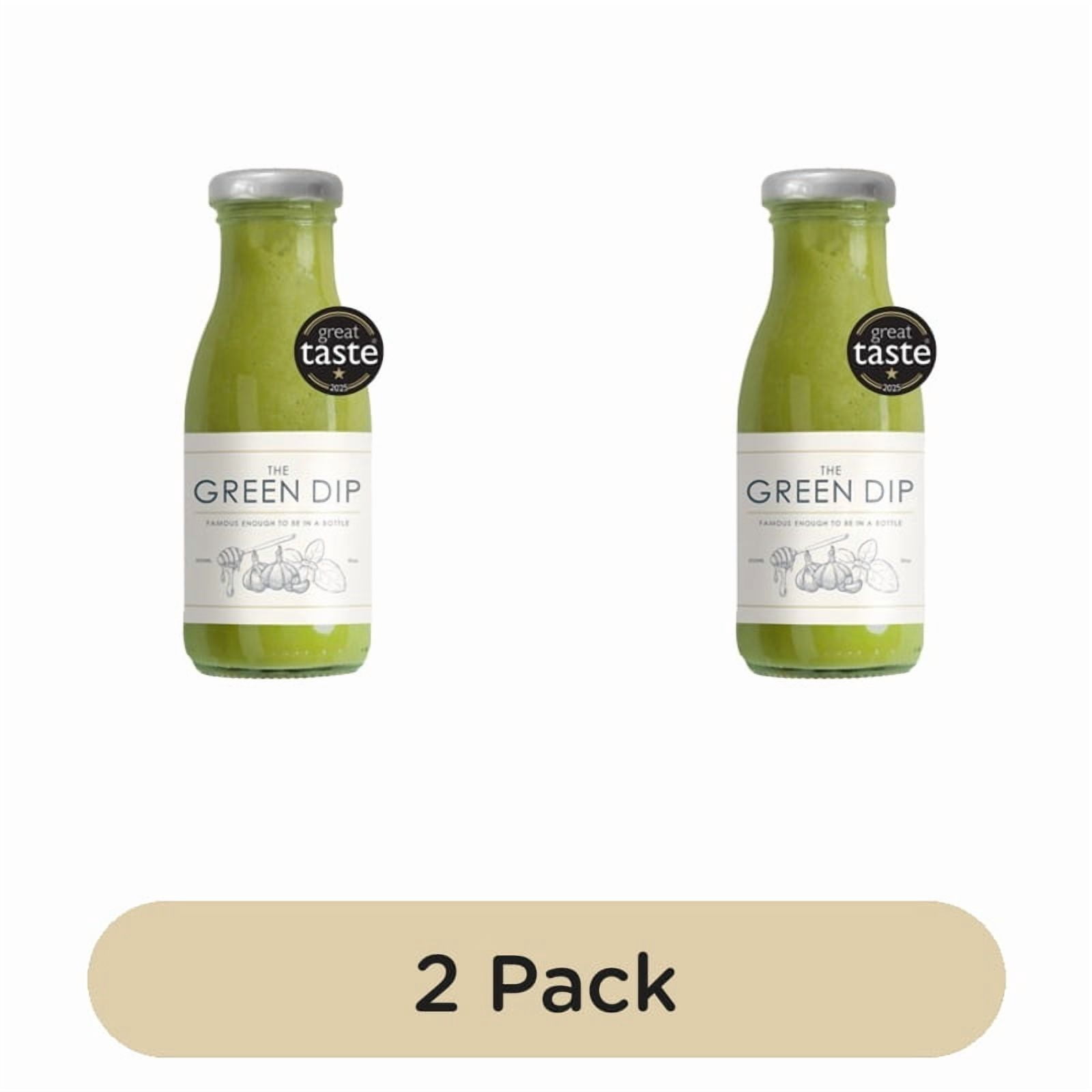The Green Dip Basil and Honey Mayo 300ml, British Import (Pack of 2)