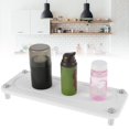 thumbnail image 3 of Sink Fast Drying Stone Portable Instant Dry Sink Organizer Diatomaceous Earth Stone Sink Tray Durable Bottle Drying Rack Water Absorbing Stone Tray Max Loading 30lbs for Bathroom, 3 of 6