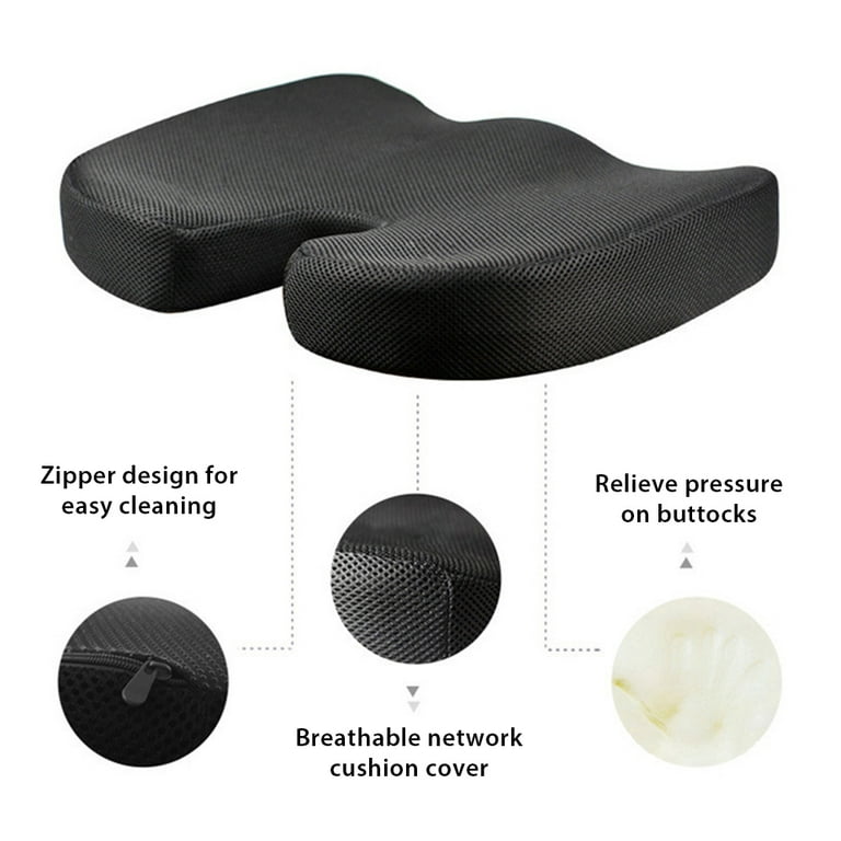 BN-LINK Seat Cushion, Office Chair Cushions Butt Pillow for Car