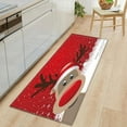 thumbnail image 4 of Xmas Non-Slip Carpet Long Strip Flannel Floor Mats Home Living Room Kitchen Sofa Carpet Door Mat, 4 of 6