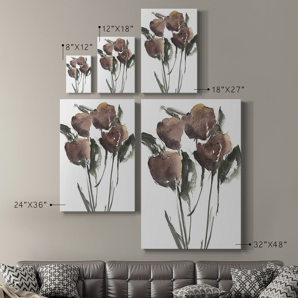 Growing Wild II Premium Gallery Wrapped Canvas - Ready to Hang