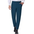 thumbnail image 1 of INSPIRE CHIC Blue Dress Pants for Men's Straight Fit Solid Color Flat Front Chino Trousers 34, 1 of 6