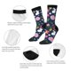 thumbnail image 4 of Balery Floral Rabbit Calcetas Largas con Estampado para Hombre y Mujer – Suaves y Transpirables, Talla Única (US 5-11), 4 of 6