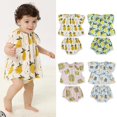 thumbnail image 2 of Los niños y las niñas de manga corta para bebés y bebés visten un traje de una pieza de algodón modal de verano para bebés, 2 of 4