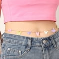 thumbnail image 4 of Waist Chain Fashion Butterfly Sequin Belly Chain Beach Body Chain for Women, 4 of 10