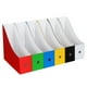 thumbnail image 4 of Caja organizadora de documentos, 6 unidades, para escritorio, revistas, archivos, almacenamiento, 4 of 6