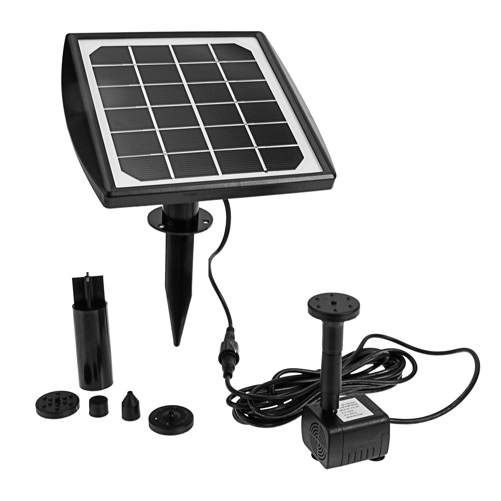 Solar Fountain Pump 1 Set Of Creative Solar Water Fountain Garden