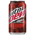thumbnail image 3 of Mountain Dew Code Red Cherry Flavored Soda Pop, 12 fl oz, 12 Pack Cans, 3 of 6