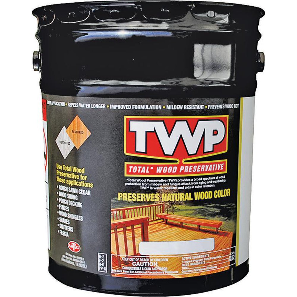 TWP Redwood OilBased Wood Protector 5 gal. Case Of 1;
