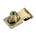 thumbnail image 5 of Uxcell Keyed Hasp Locks with Screws for Door Keyed Alike Bronze 2.5 Inch, 5 of 6