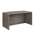 thumbnail image 3 of Sauder Affirm Engineered Wood Bowfront Executive Desk in Hudson Elm/Brown, 3 of 10
